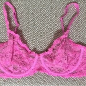 Skims Strecth Lace Intimates Underwire Scoop Bra